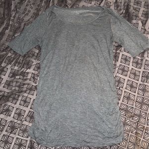 Gray Maternity Top
